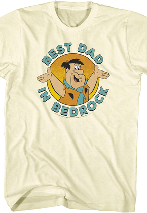 Best Dad In Bedrock Flintstones T-Shirt