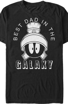 Best Dad In The Galaxy Marvin The Martian Looney Tunes T-Shirt