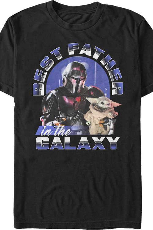 Best Father In The Galaxy The Mandalorian Star Wars T-Shirtmain product image