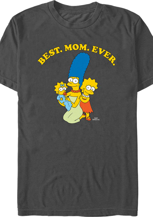 Best Mom Ever Simpsons T-Shirt - main product image