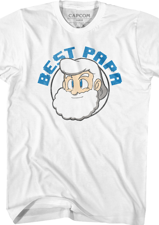 Best Papa Mega Man T-Shirt - main product image