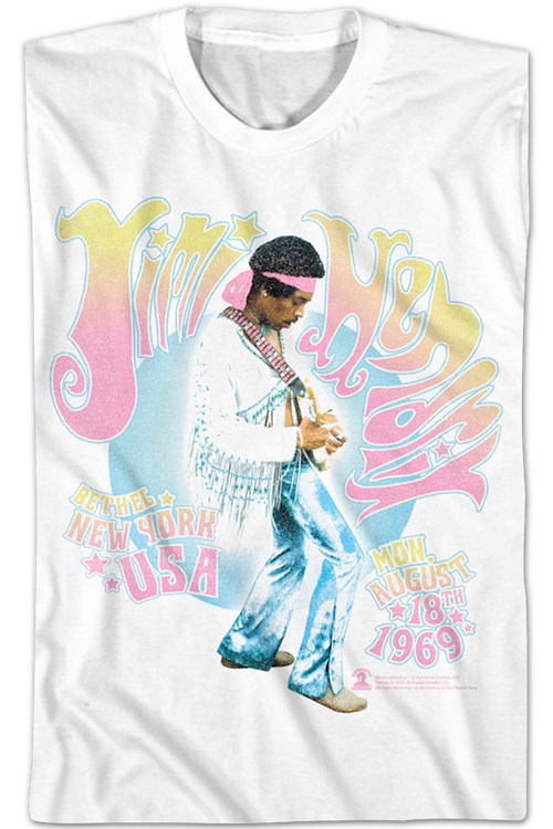 Bethel New York Jimi Hendrix T-Shirtmain product image