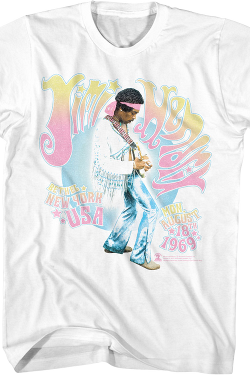 Bethel New York Jimi Hendrix T-Shirtmain product image
