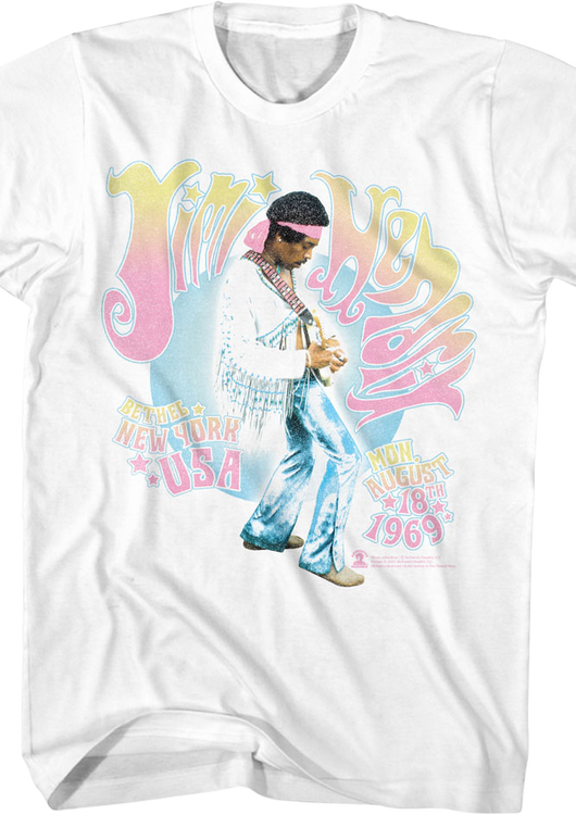 Bethel New York Jimi Hendrix T-Shirt - main product image