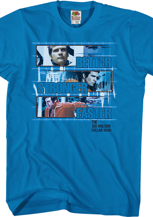 Better, Stronger, Faster Six Million Dollar Man Shirt - main product image