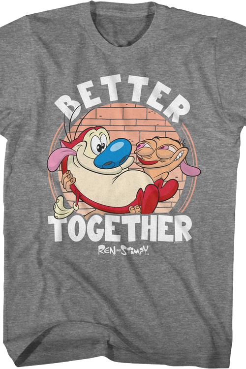 Better Together Ren And Stimpy T-Shirtmain product image