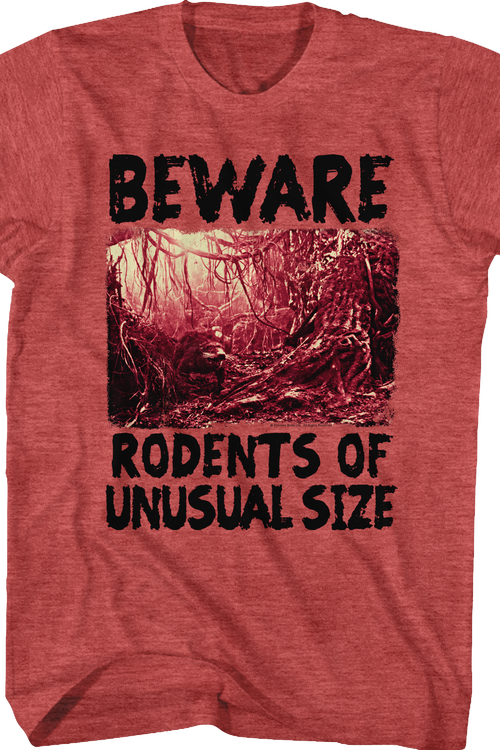 Beware Rodents Of Unusual Size Princess Bride T-Shirt - main product image