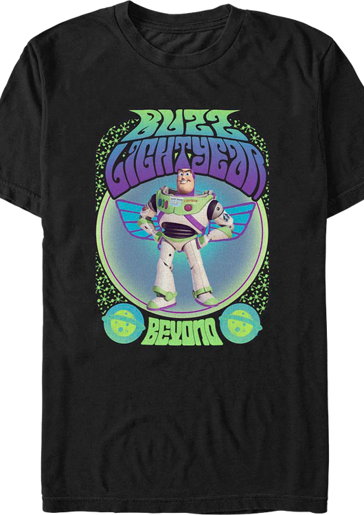 Beyond Psychedelic Buzz Lightyear Toy Story T-Shirt - main product image