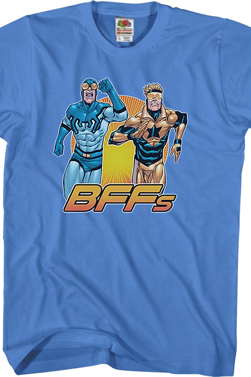 BFF's Blue Beetle and Booster Gold T-Shirtmain product image