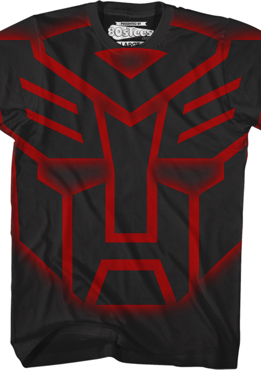 Big Autobots Logo Transformers T-Shirt - main product image