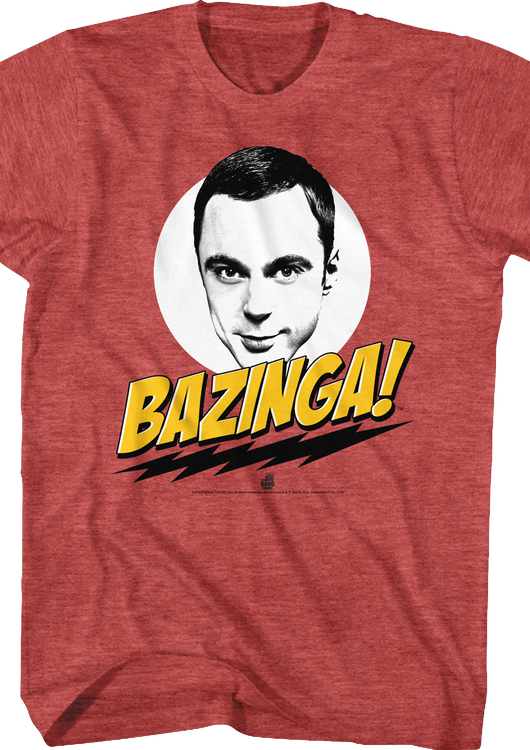 Big Bang Theory Bazinga T-Shirt - main product image