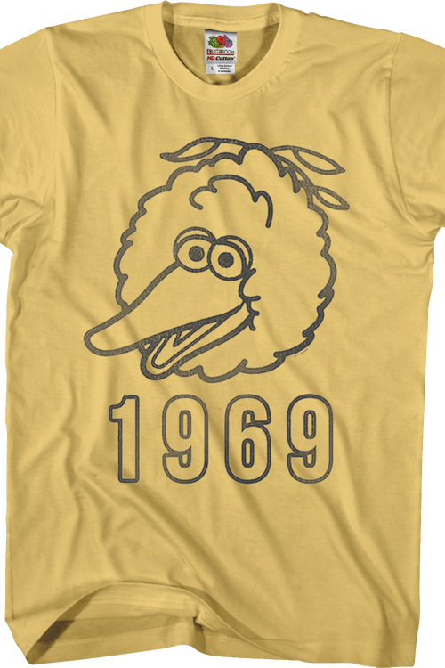 Big Bird 1969 Sesame Street T-Shirtmain product image