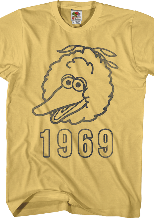 Big Bird 1969 Sesame Street T-Shirt - main product image