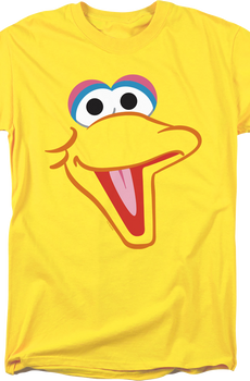 Big Bird Face Sesame Street T-Shirt