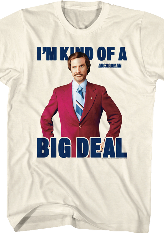 Big Deal Anchorman T-Shirt - main product image