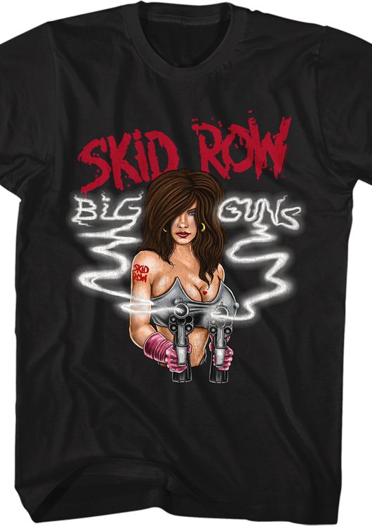 Big Guns Skid Row T-Shirt - main product image