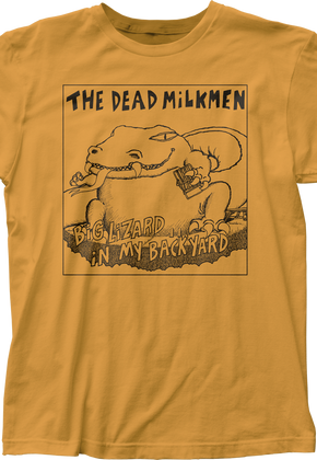 Big Lizard In My Backyard Dead Milkmen T-Shirt