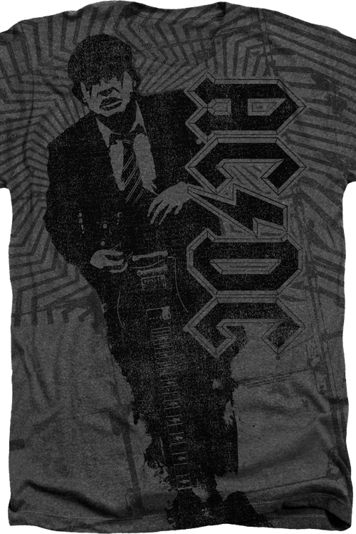 Big Print Angus Young ACDC T-Shirtmain product image