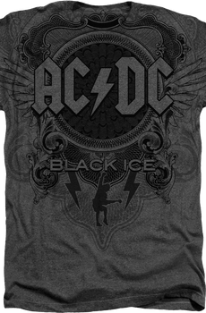 Big Print Black Ice ACDC Shirt