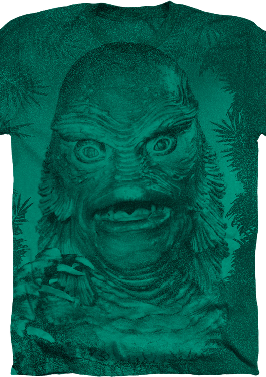 Big Print Creature From The Black Lagoon T-Shirt - main product image