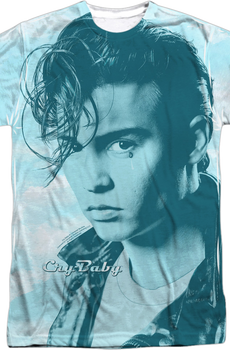 Big Print Cry-Baby T-Shirt