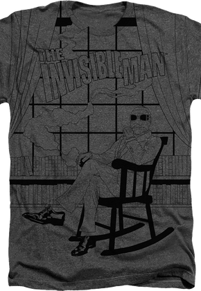 Big Print Invisible Man T-Shirt