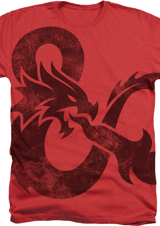 Big Print Logo Dungeons & Dragons T-Shirt - main product image
