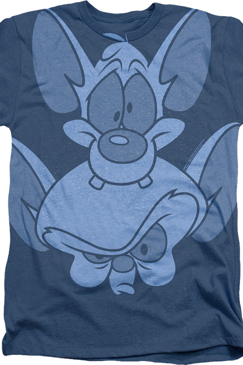 Big Print Pink And The Brain Animaniacs T-Shirtmain product image