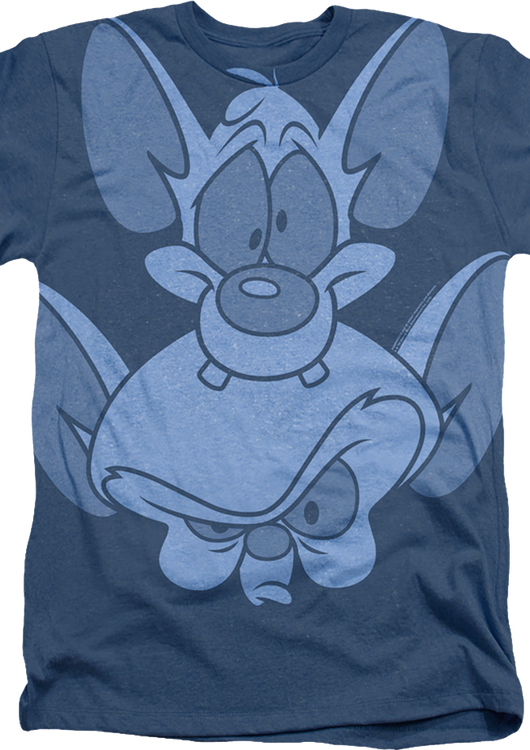 Big Print Pink And The Brain Animaniacs T-Shirt - main product image