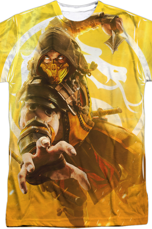 T shirt mortal kombat hotsell