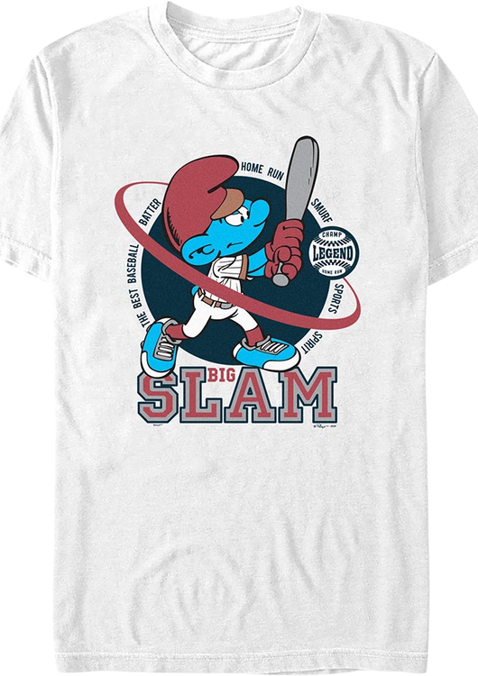 Big Slam Smurfs T-Shirt - main product image