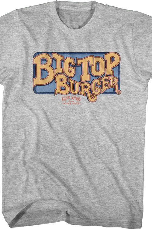 Big Top Burger Killer Klowns From Outer Space T-Shirtmain product image