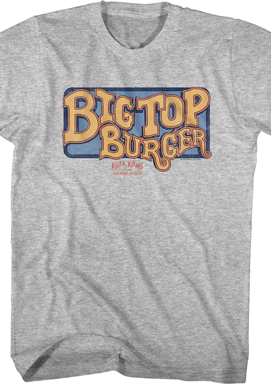 Big Top Burger Killer Klowns From Outer Space T-Shirt - main product image