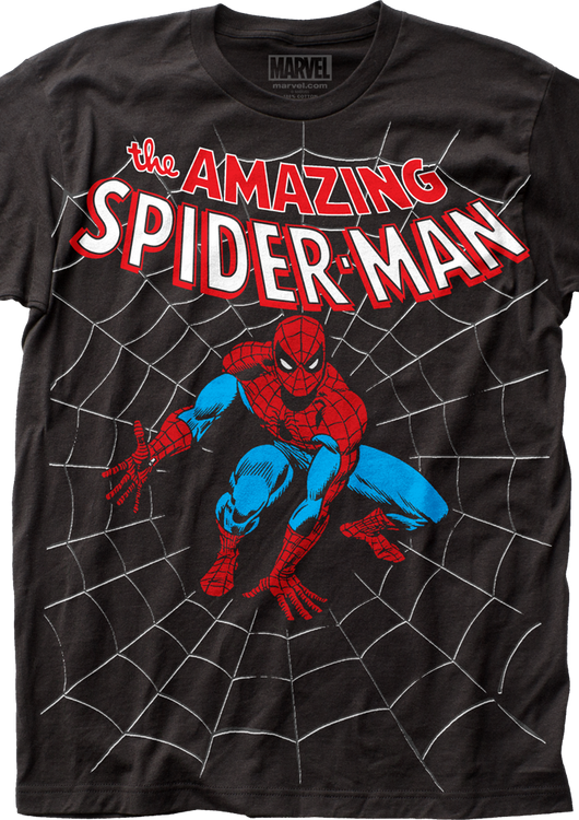 Big Web Spider-Man T-Shirt - main product image