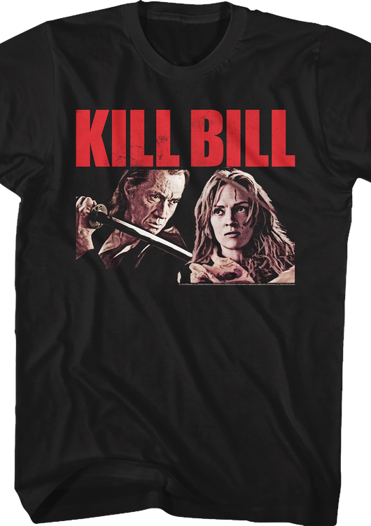 Bill And The Bride Kill Bill T-Shirt - main product image