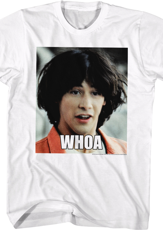 Whoa Bill & Ted's Excellent Adventure T-Shirt - main product image