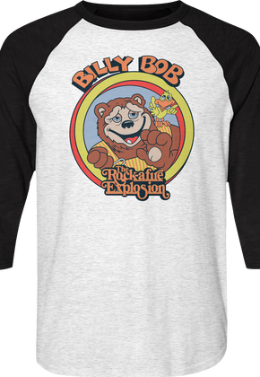 Billy Bob Rock-afire Explosion Raglan Baseball Shirt