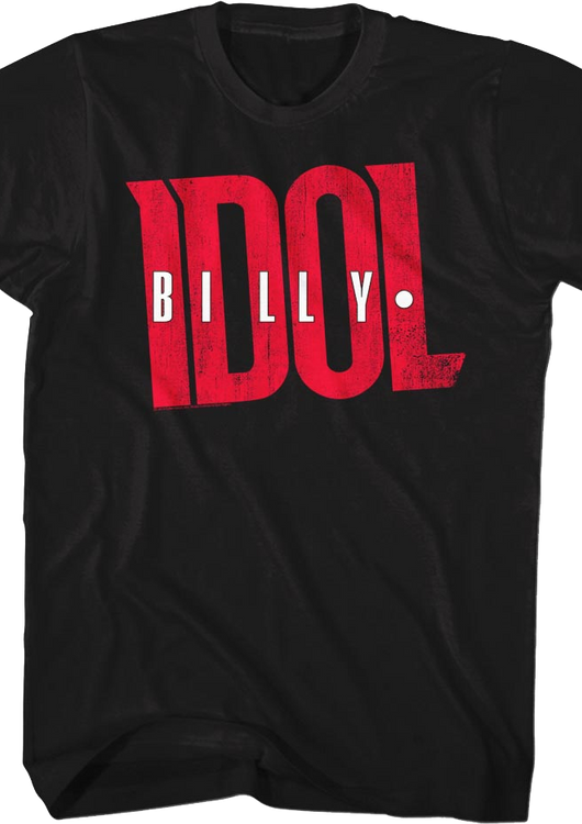 Classic Logo Billy Idol T-Shirt - main product image