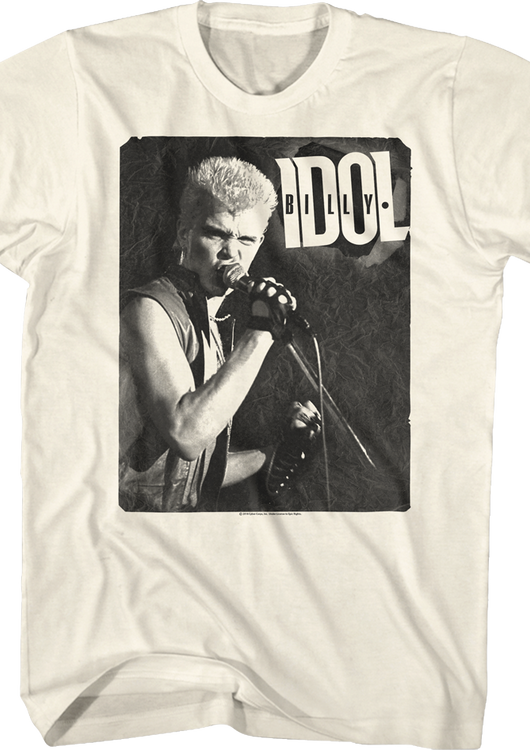 Billy Idol Portrait T-Shirt - main product image