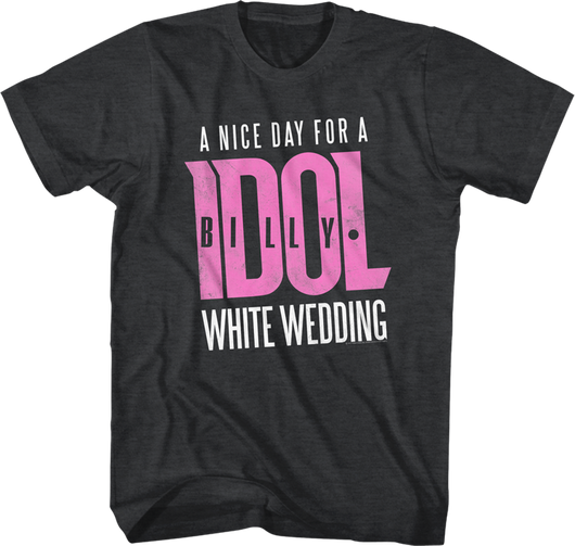 Billy Idol White Wedding T-Shirt - main product image