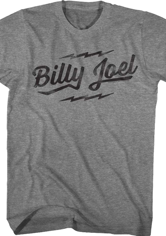 Lightning Bolt Logo Billy Joel T-Shirt - main product image