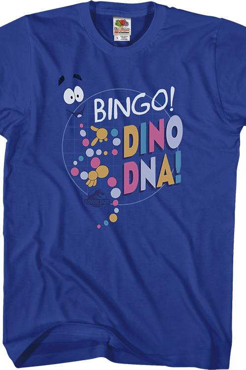 Bingo Dino DNA Jurassic Park T-Shirtmain product image