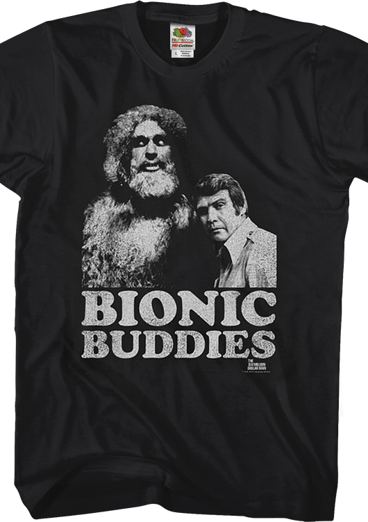 Bionic Buddies Six Million Dollar Man T-Shirt - main product image