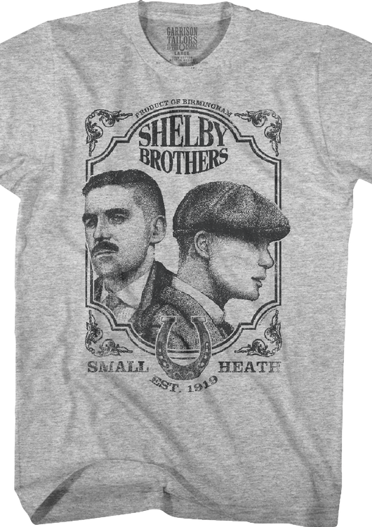 Shelby Brothers Sketch Peaky Blinders T-Shirt - main product image
