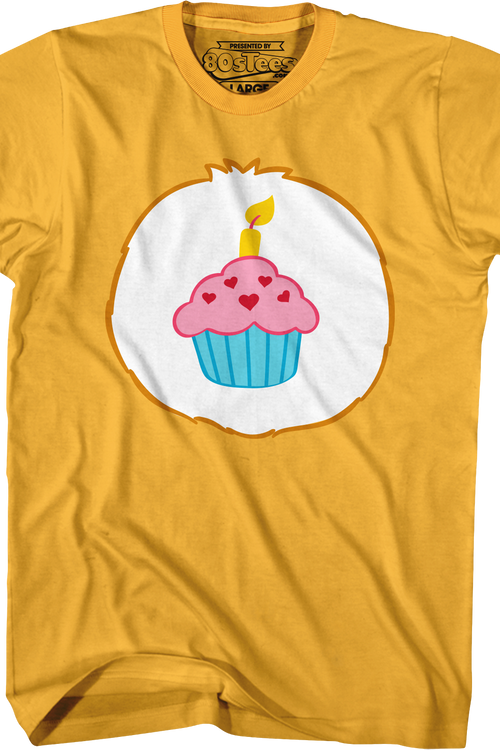 Birthday Bear Belly Badge Care Bears T-Shirt - main product image