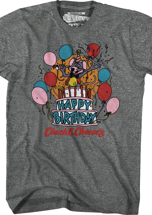Birthday Celebration Chuck E. Cheese T-Shirt - main product image