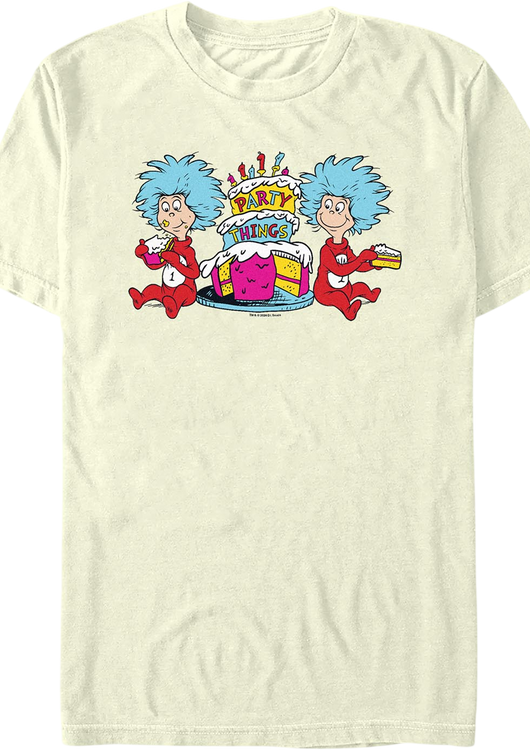 Birthday Things Dr. Seuss T-Shirt - main product image