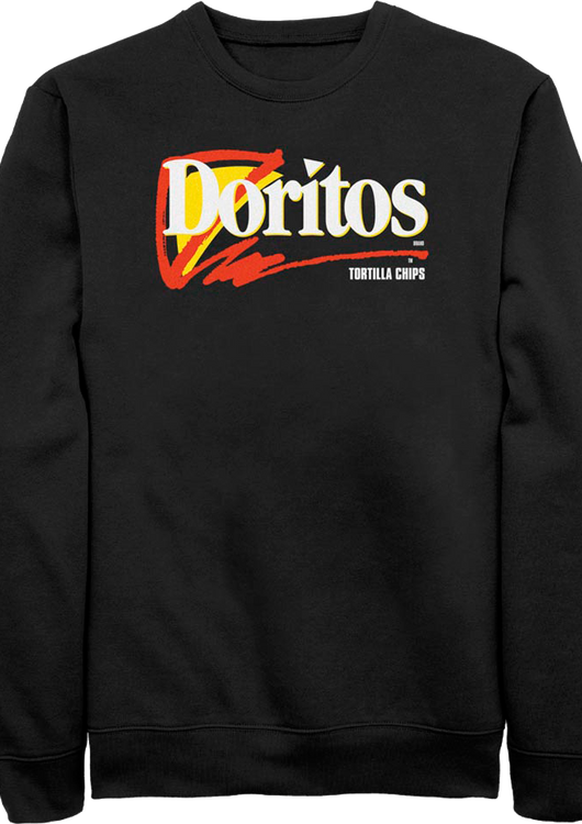 Black 90s Logo Doritos Sweatshirt - main product image