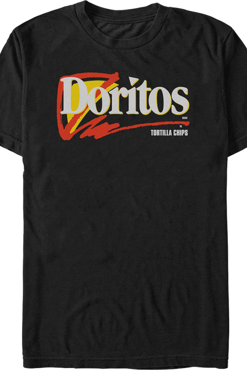 Black 90s Logo Doritos T-Shirt - main product image