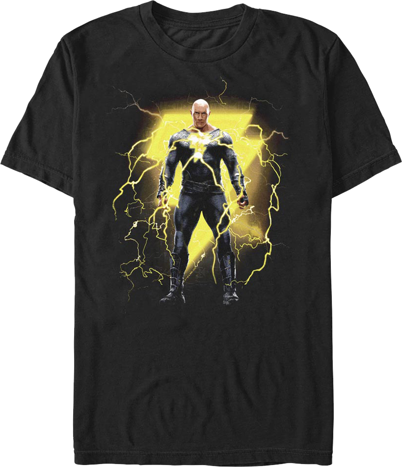 T-Shirt Uomo DC Comics - Black Adam Logo - Colore Bianco Taglia XS